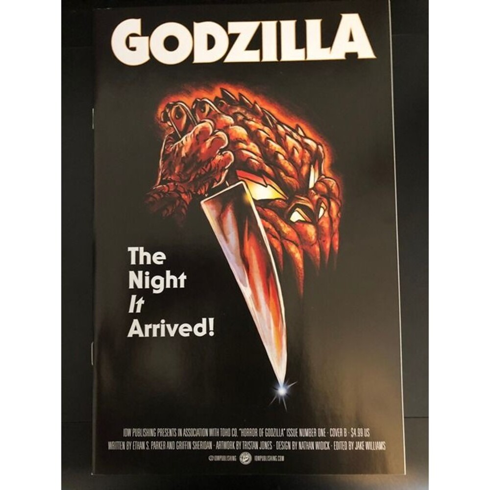 The Horror of Godzilla [Kai-Sei Era] #1 Variant B (Tunica Movie Homage Cover) NM
